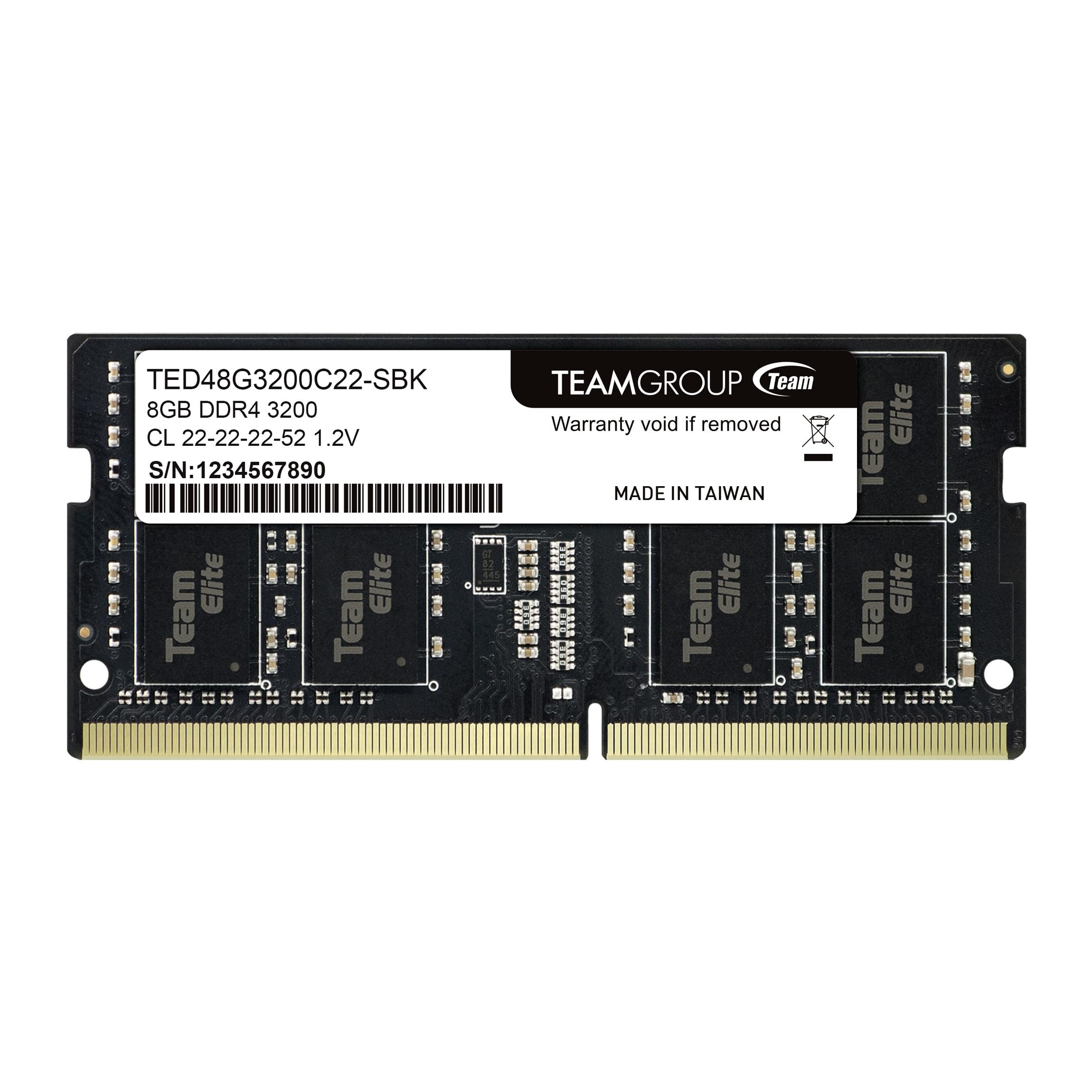 Amazon.co.jp: Team ノートPC用メモリ DDR4 3200MHz 8GB SO-DIMM PC4
